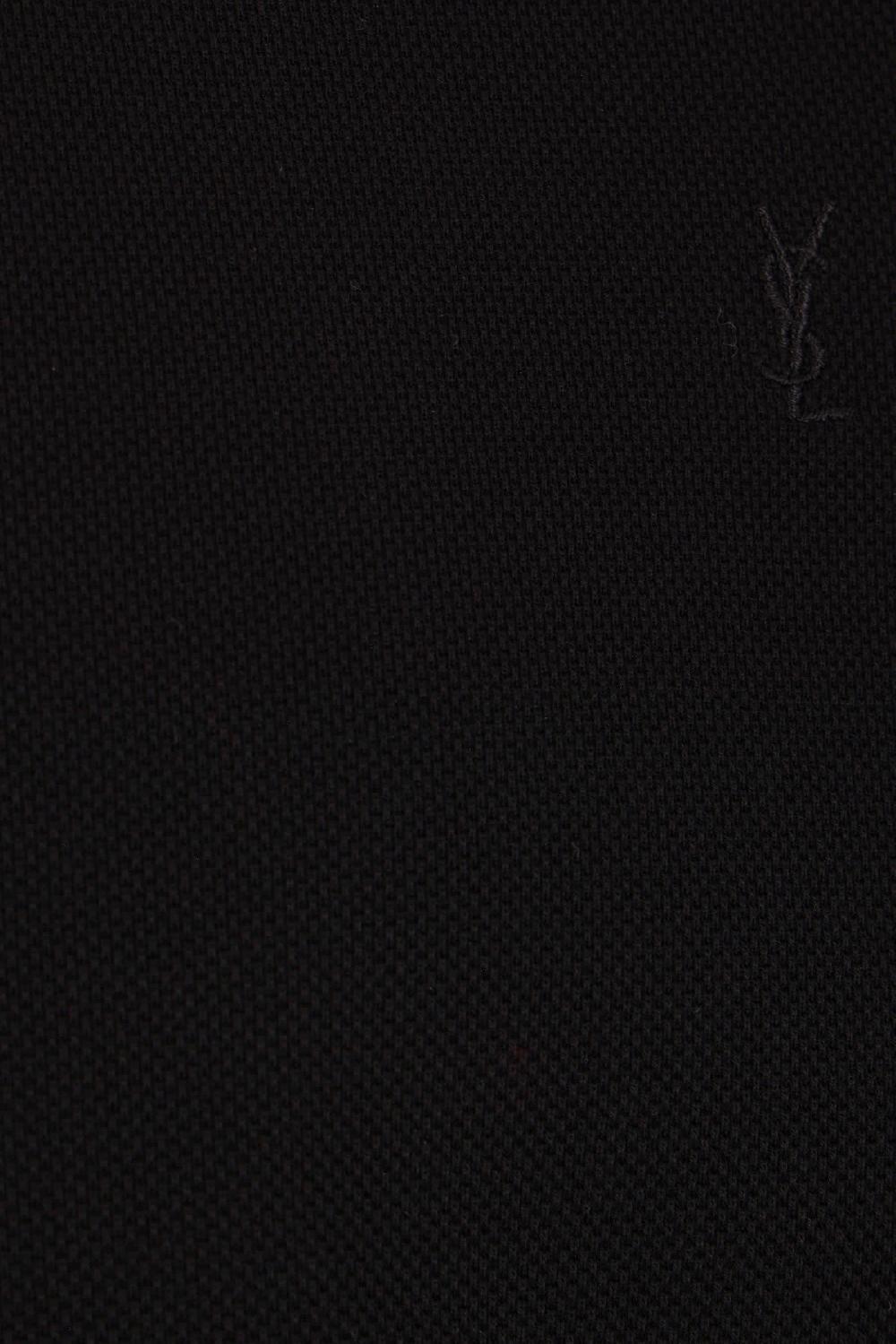 SAINT LAURENT Polo In Piquet Ricamo Logo