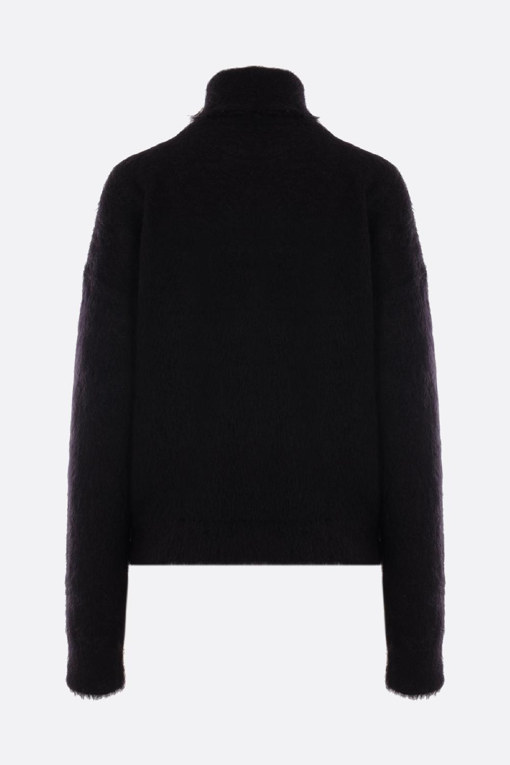 SAINT LAURENT Pullover In Misto Mohair