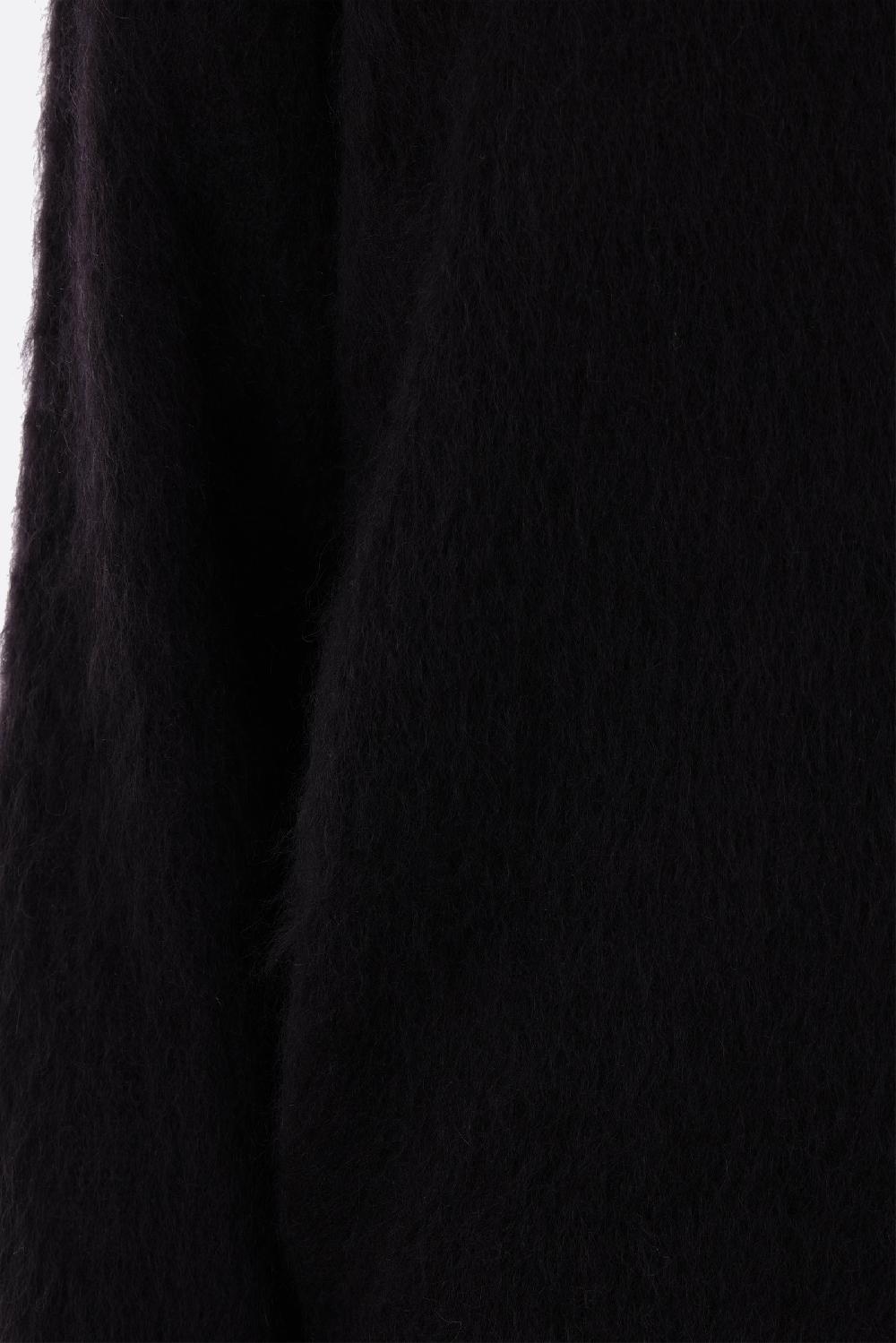 SAINT LAURENT Pullover In Misto Mohair