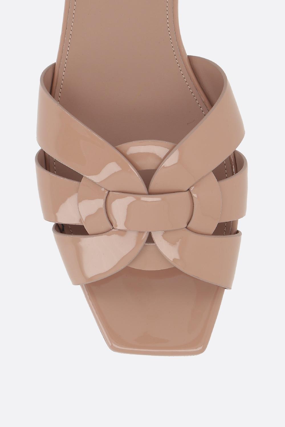 SAINT LAURENT Sandalo Slide Tribute In Vernice