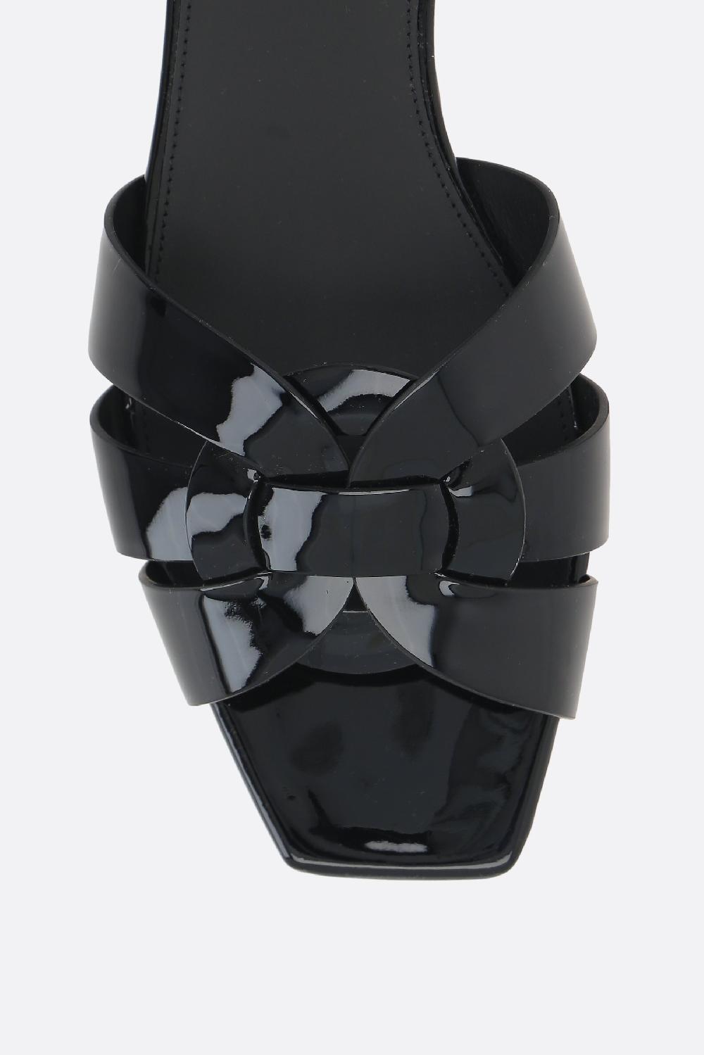 SAINT LAURENT Sandalo Slide Tribute In Vernice