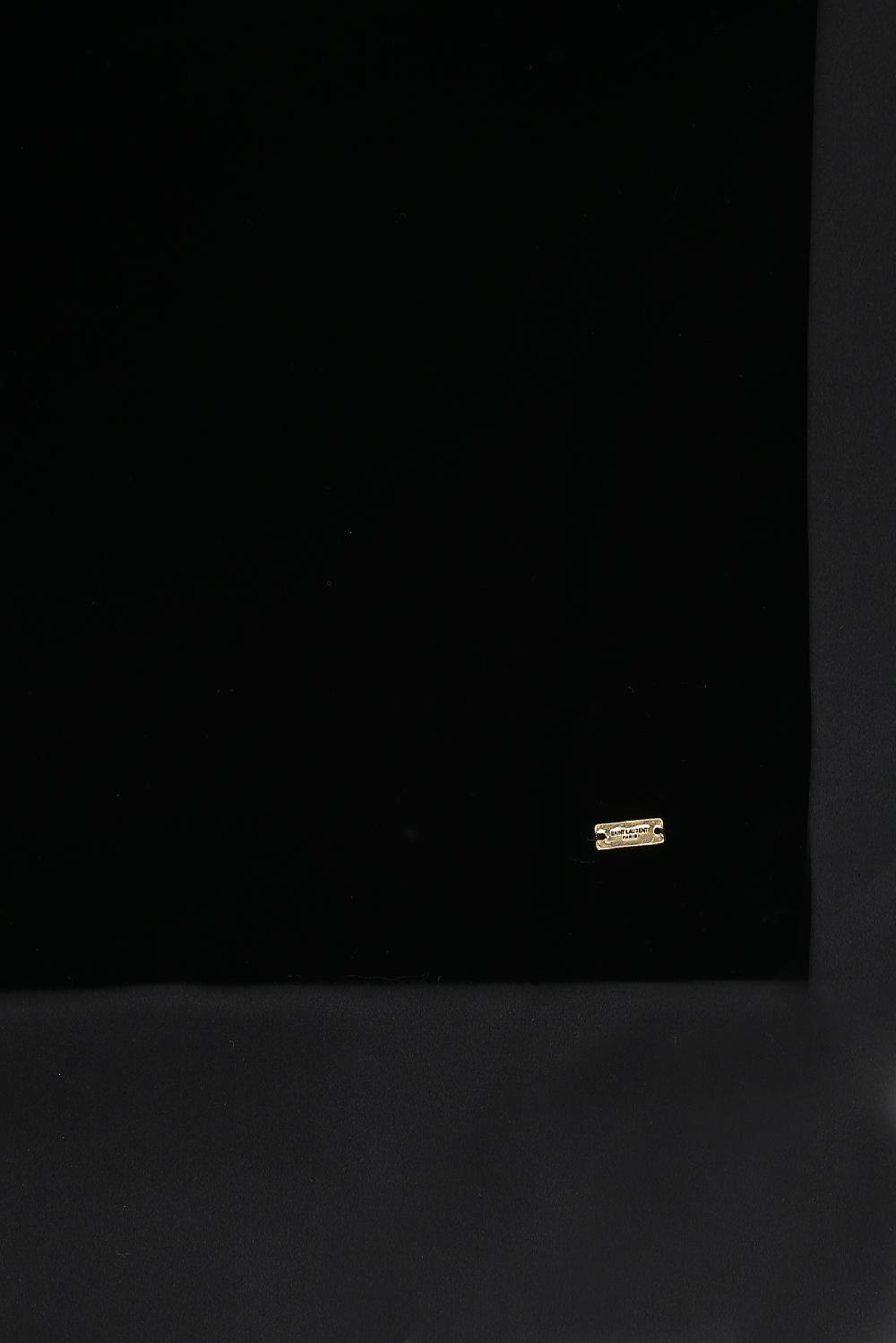 SAINT LAURENT Stola In Velluto E Raso