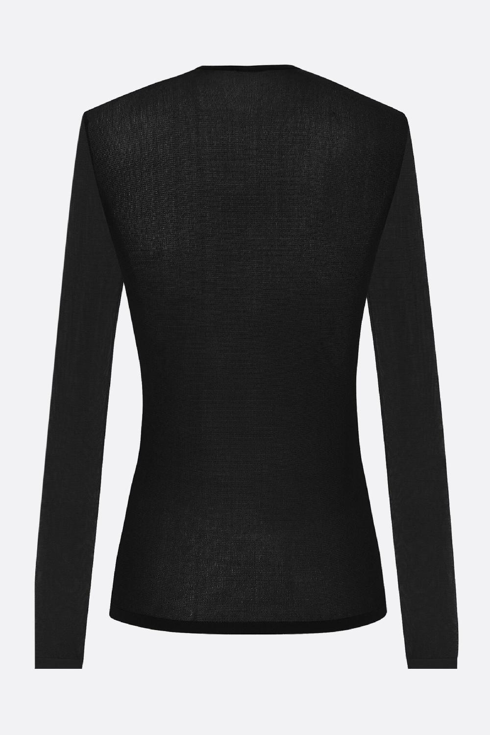 SAINT LAURENT Top In Viscosa