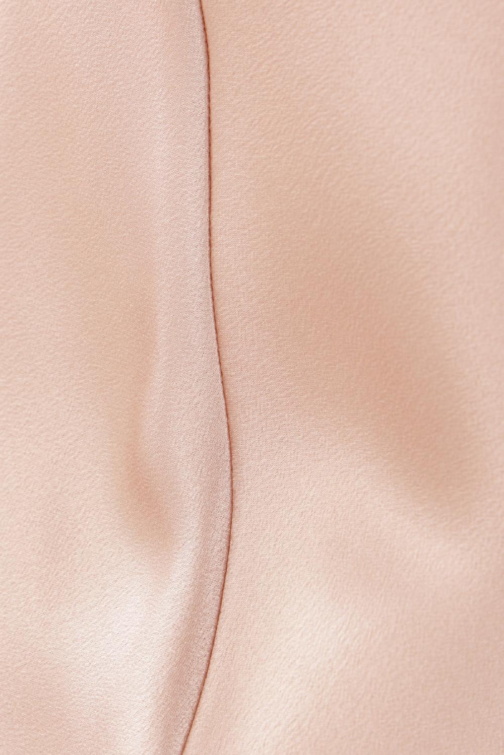 SAINT LAURENT Top Lingerie In Raso E Pizzo