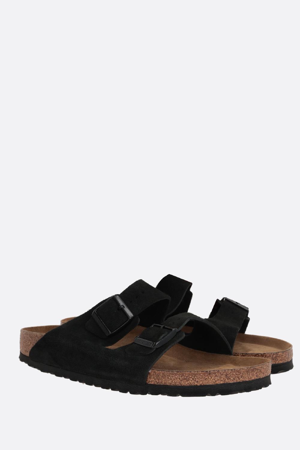 BIRKENSTOCK Sandalo Flat Arizona BS In Suede (Narrow Fit)