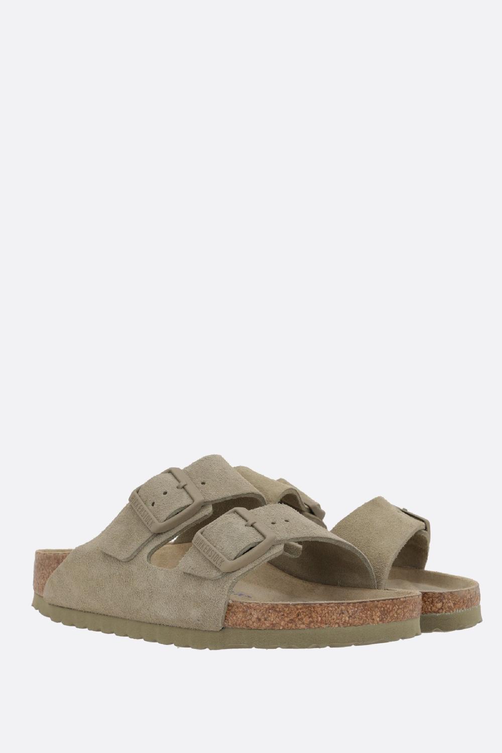 BIRKENSTOCK Sandalo Flat Arizona BS In Suede (Narrow Fit)