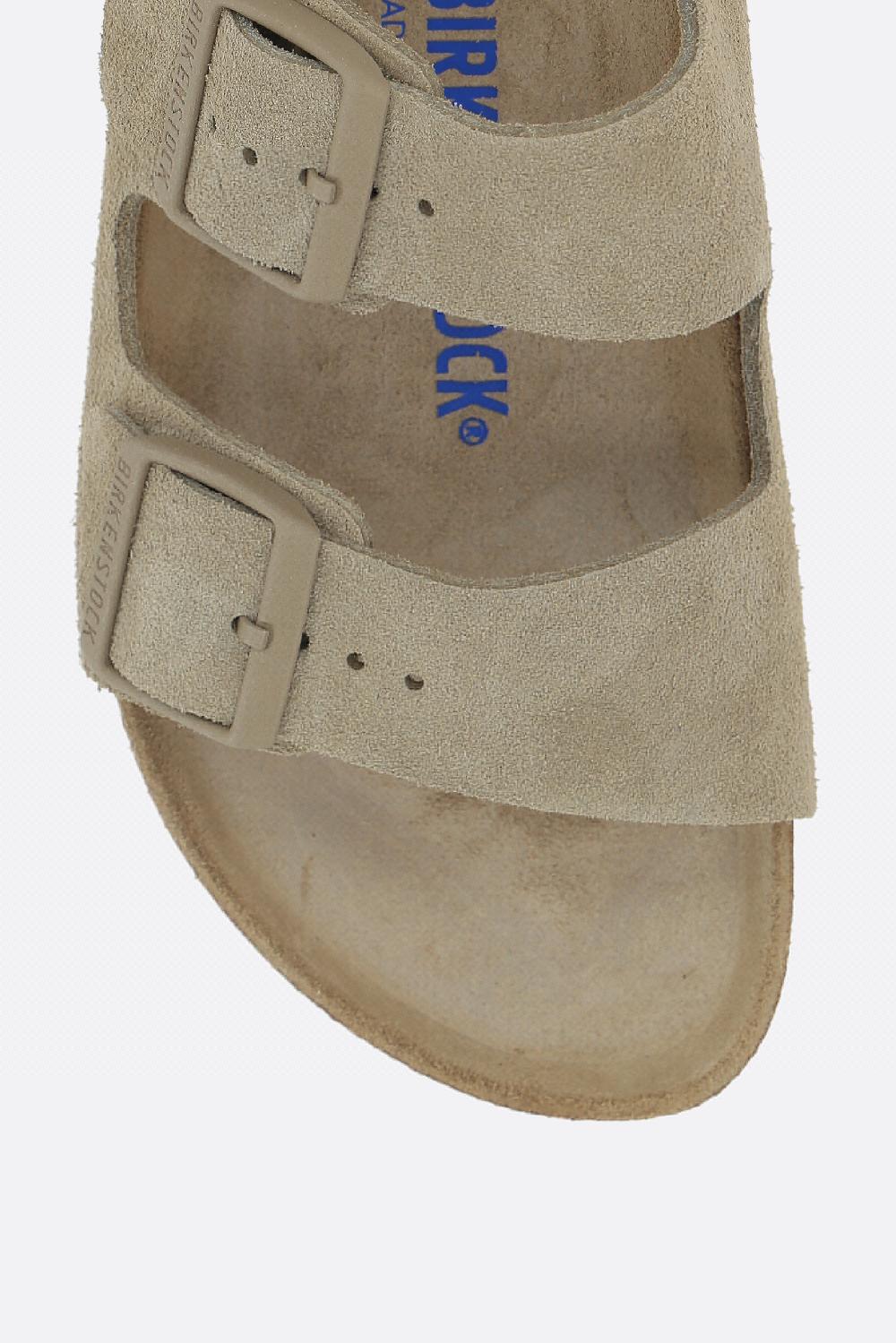BIRKENSTOCK Sandalo Flat Arizona BS In Suede (Narrow Fit)