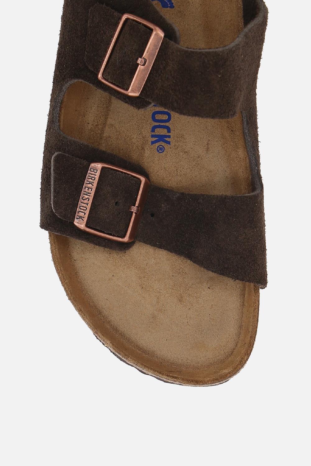 BIRKENSTOCK Sandalo Flat Arizona BS In Suede (Narrow Fit)
