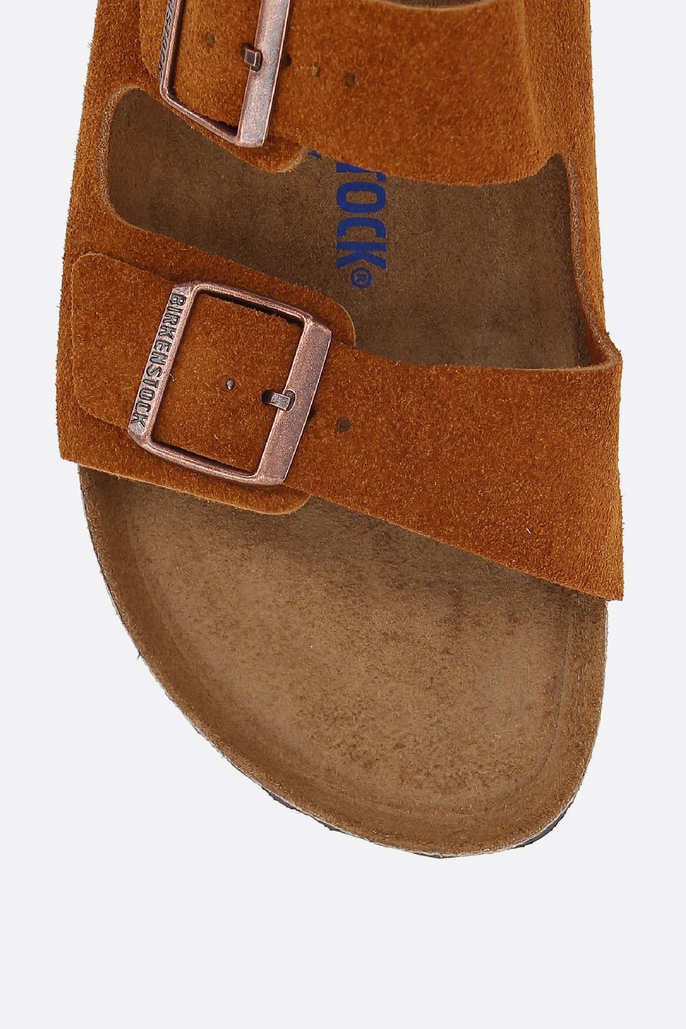 BIRKENSTOCK Sandalo Flat Arizona BS In Suede (Narrow Fit)
