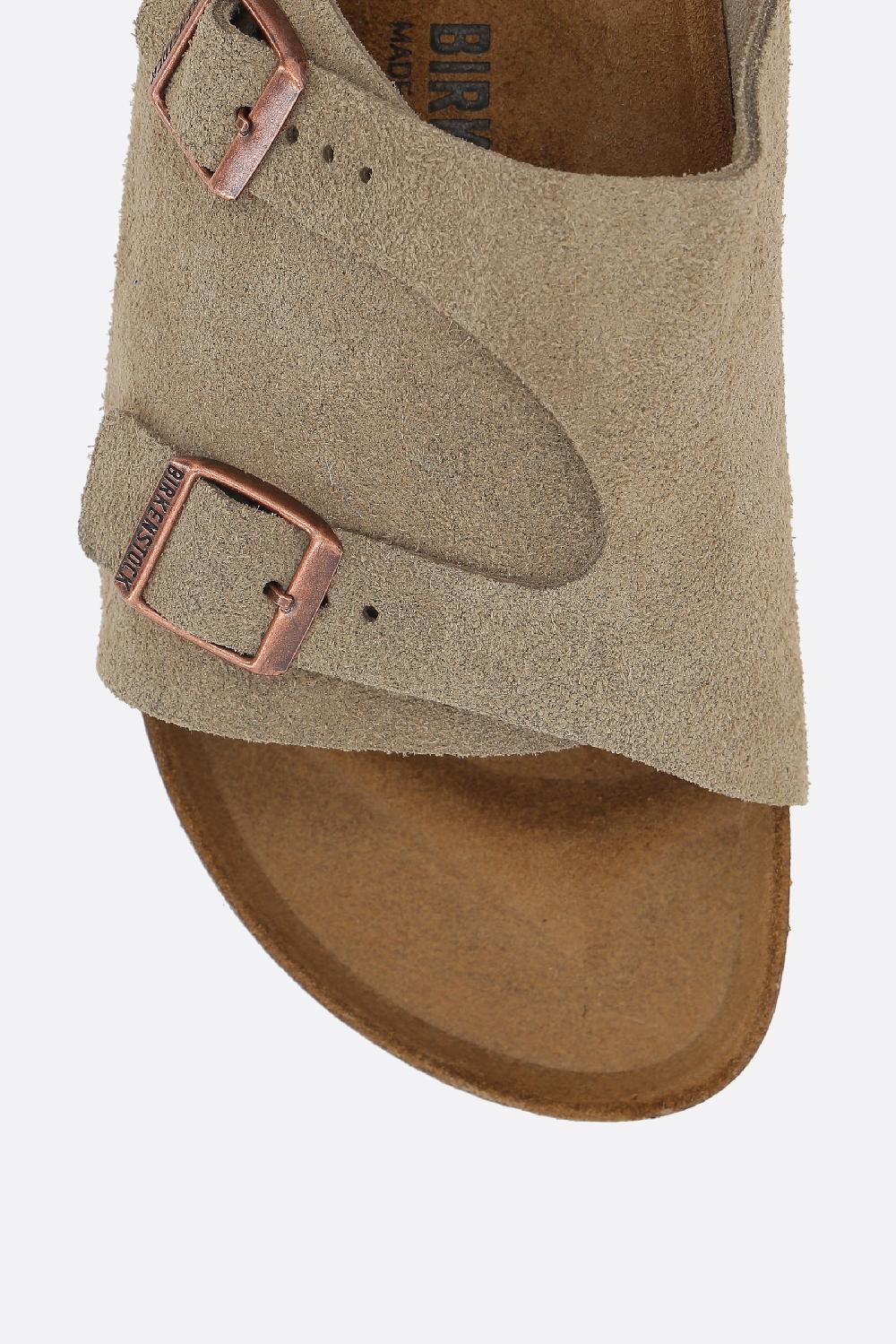 BIRKENSTOCK Sandalo Flat Zürich BS In Suede (Narrow Fit)