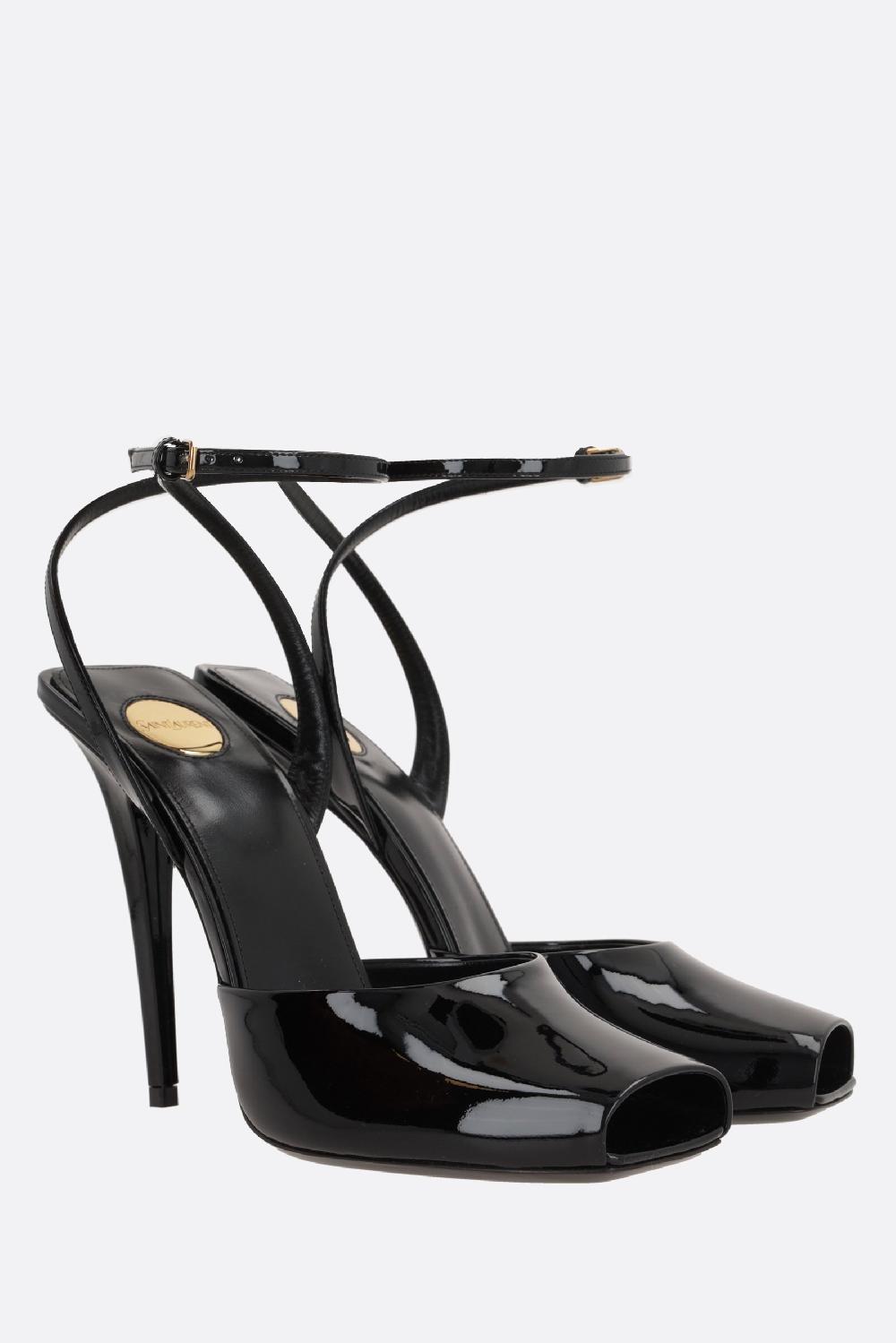 SAINT LAURENT Sandalo Le Scandal In Pelle Verniciata