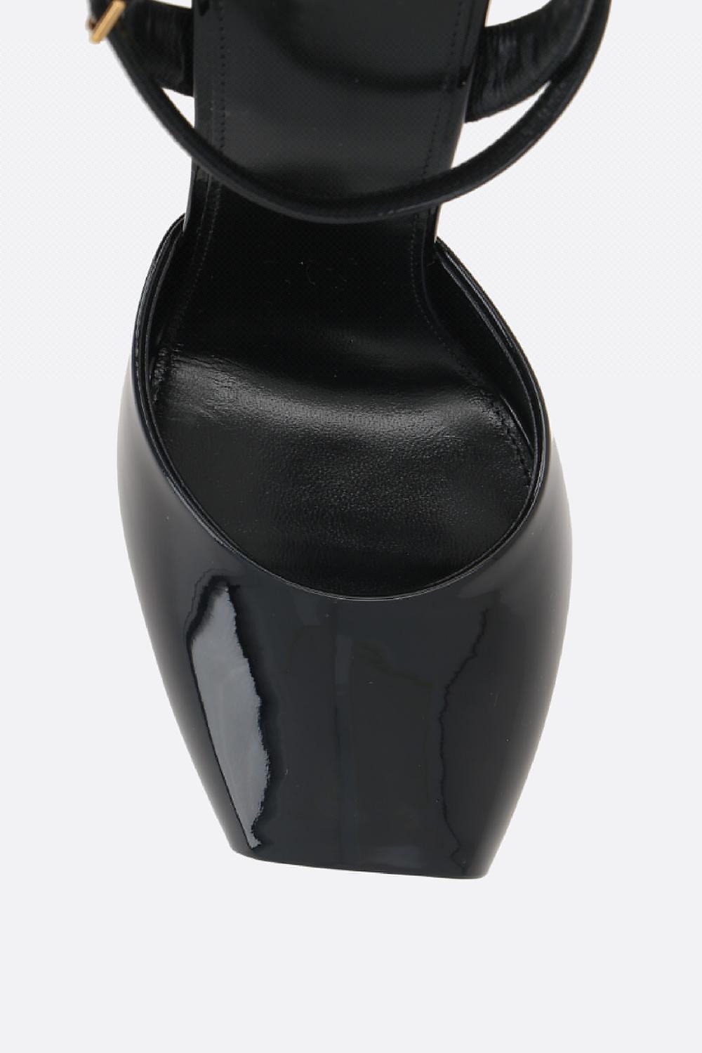 SAINT LAURENT Sandalo Le Scandal In Pelle Verniciata