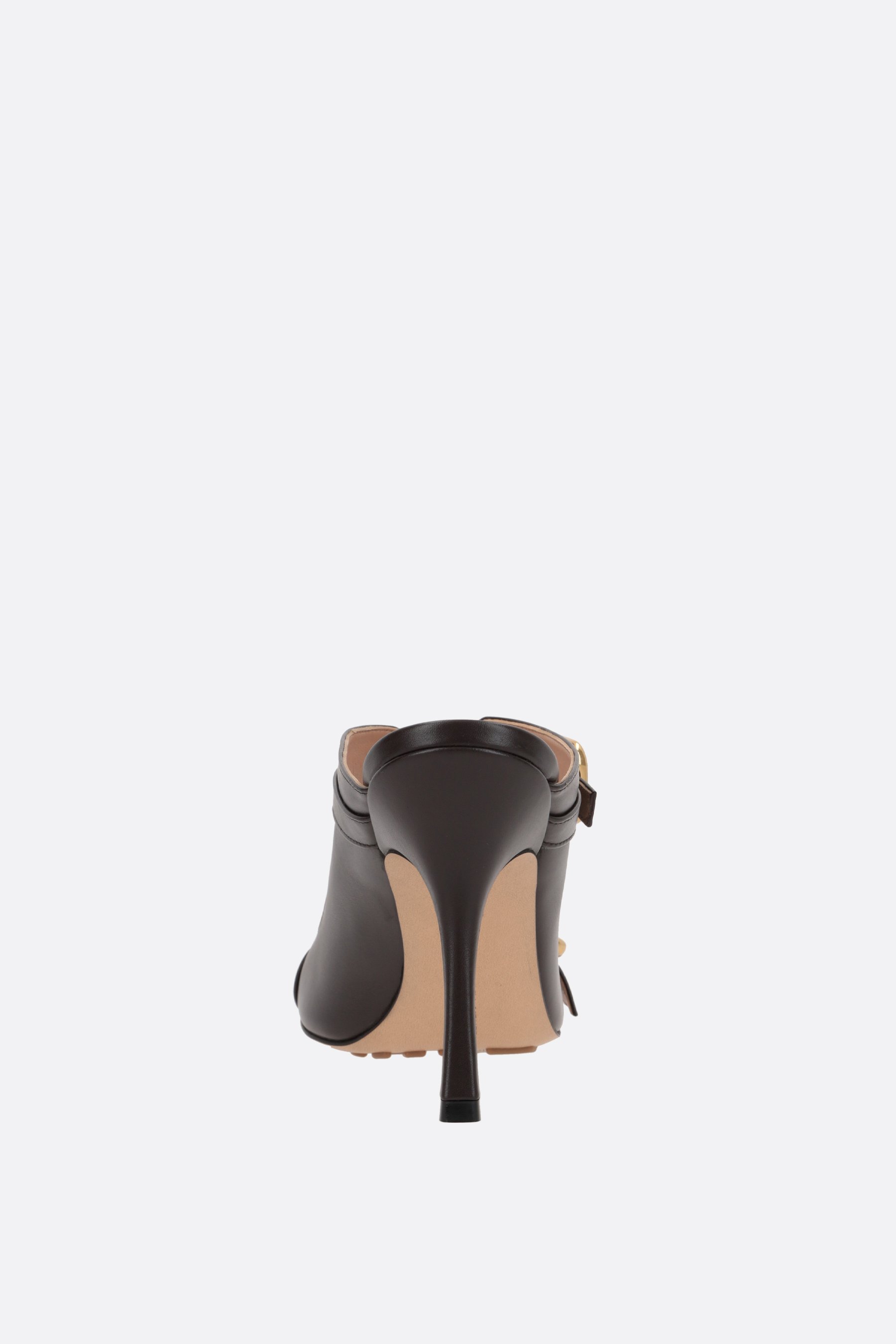 BOTTEGA VENETA Sandalo Mule Stretch Buckle In Pelle Liscia