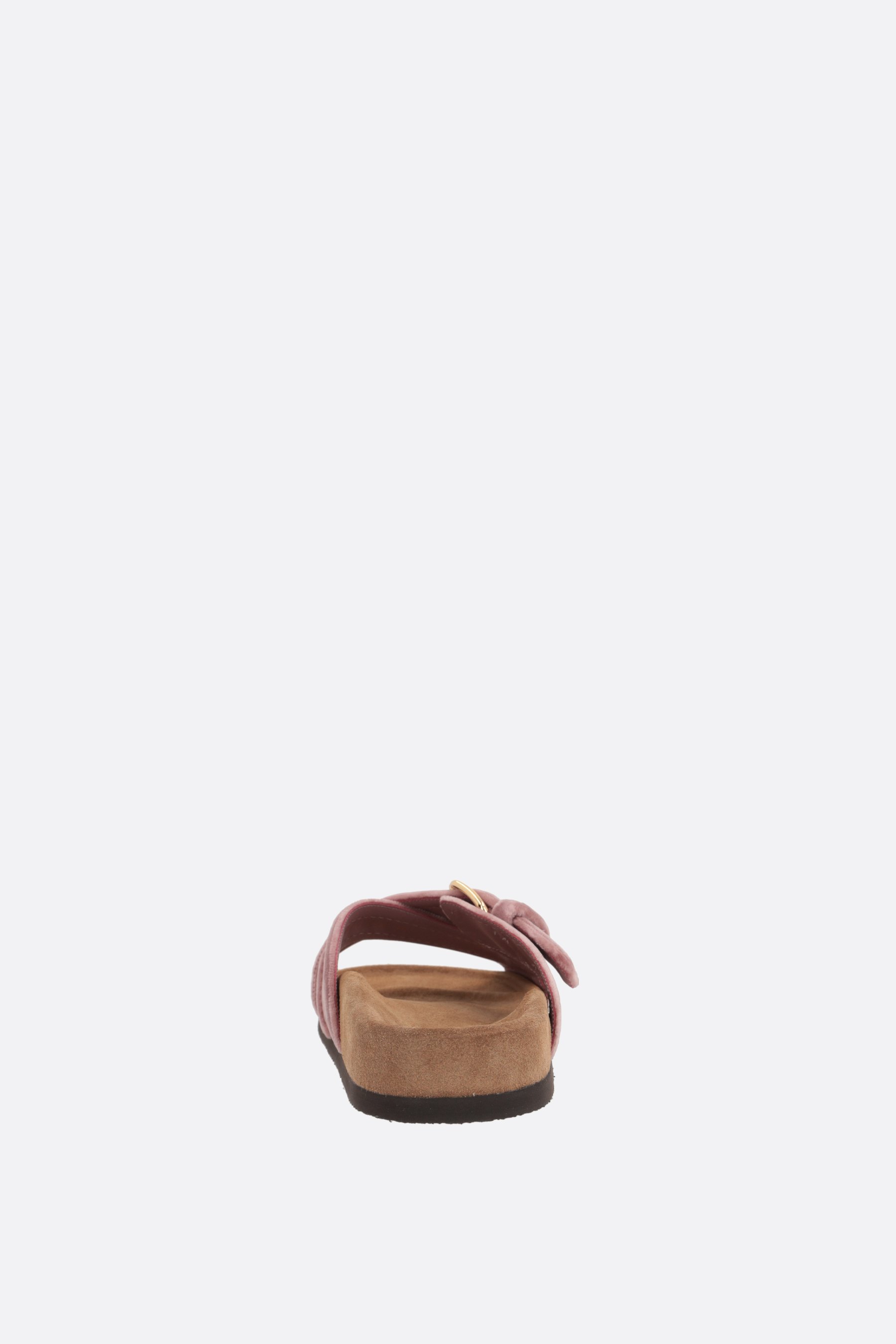 VALENTINO GARAVANI Sandalo Slide Fussfriend In Velluto