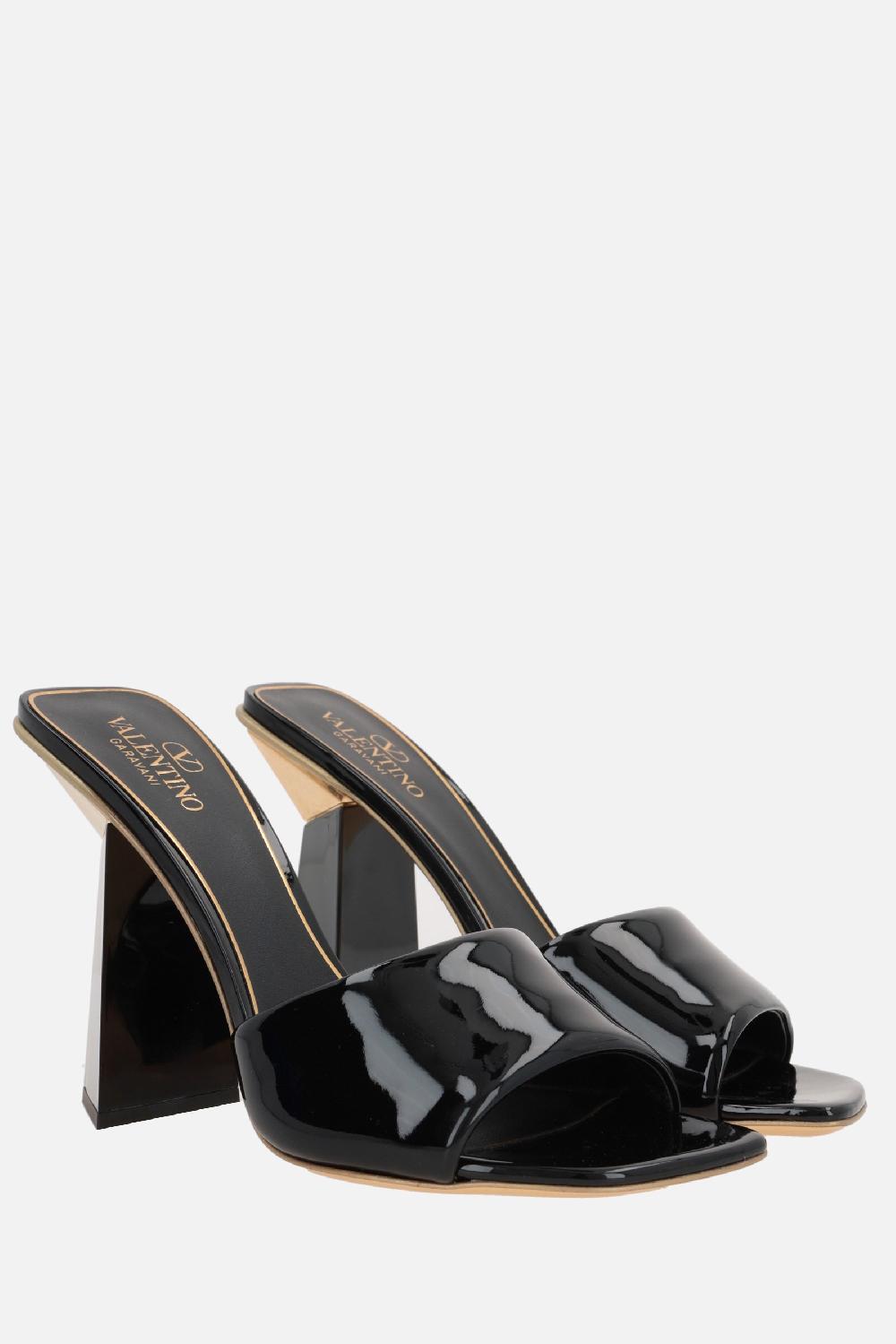 VALENTINO GARAVANI Sandalo Slide Hyper One Stud In Vernice