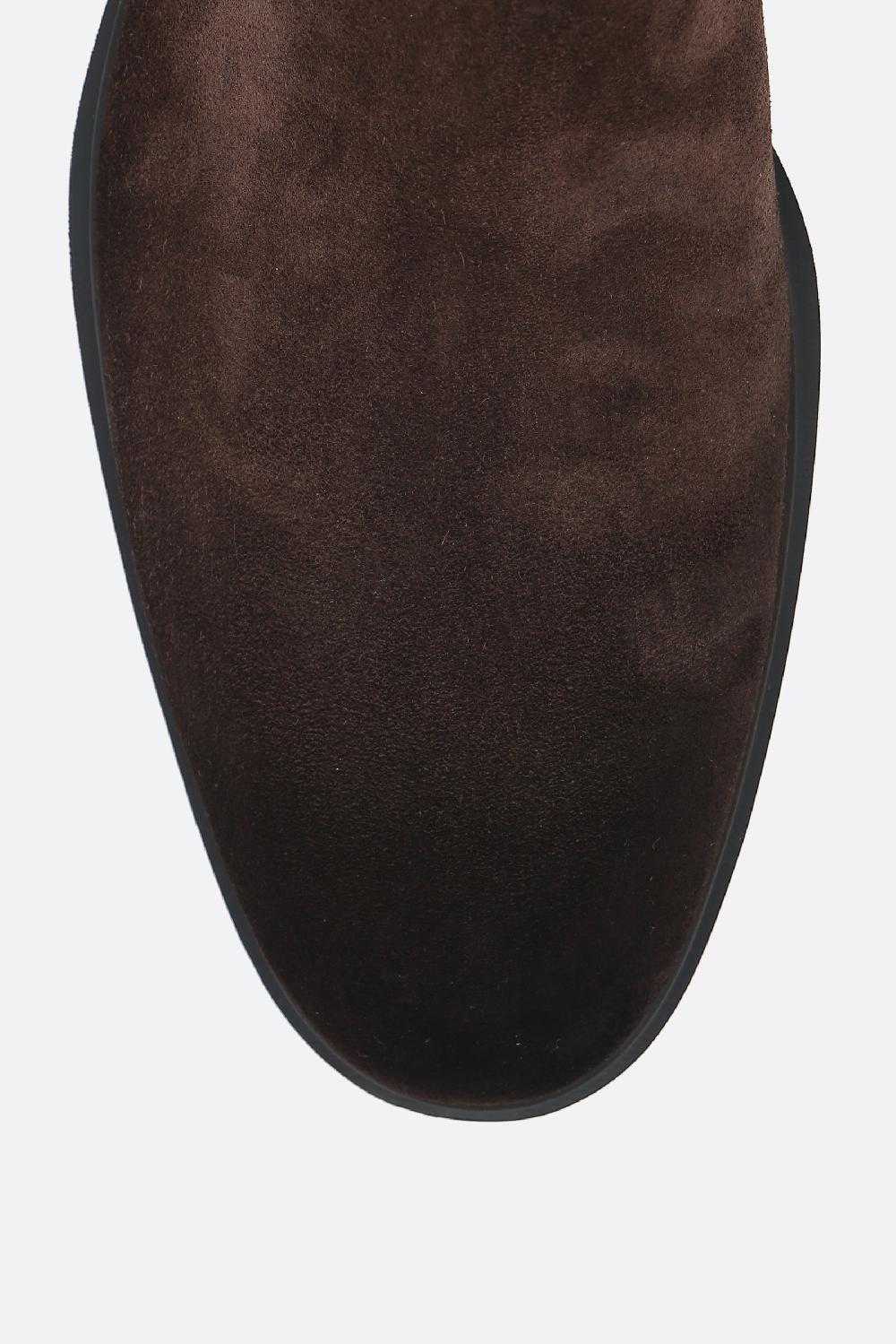 SANTONI Stivaletto Easy In Suede