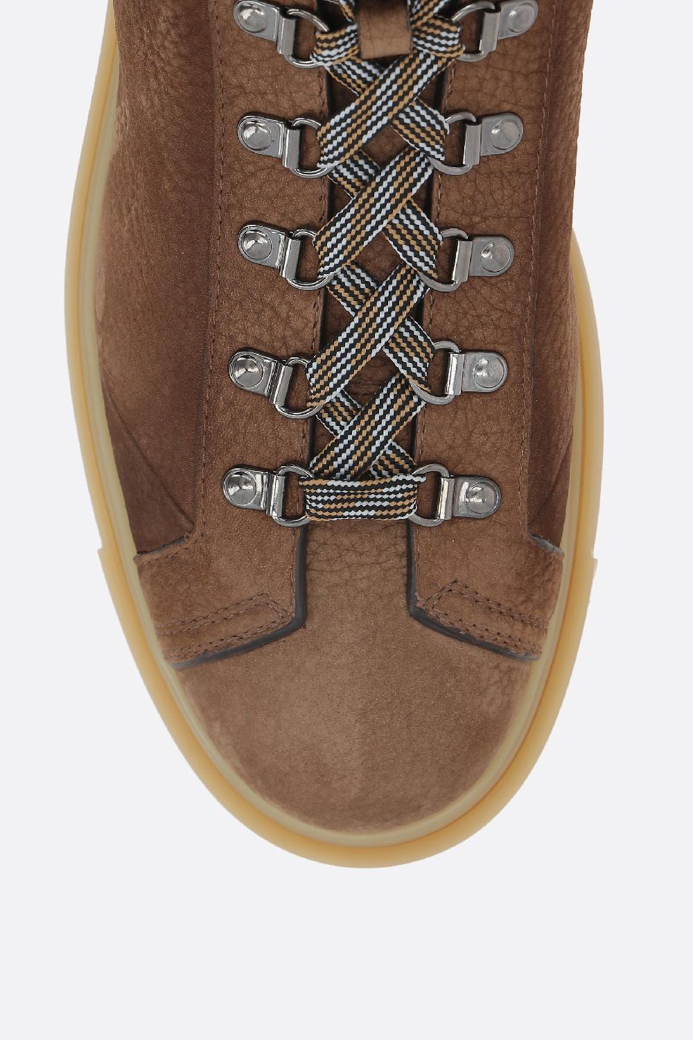 SANTONI Stivaletto Hiking In Nabuk