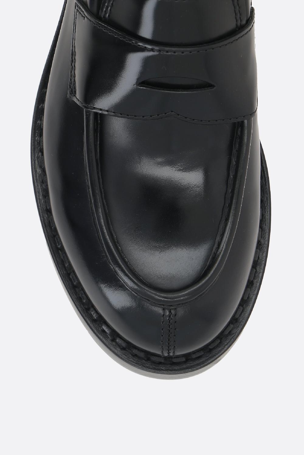 SANTONI X 10 CORSO COMO Mocassino In Pelle Lucida