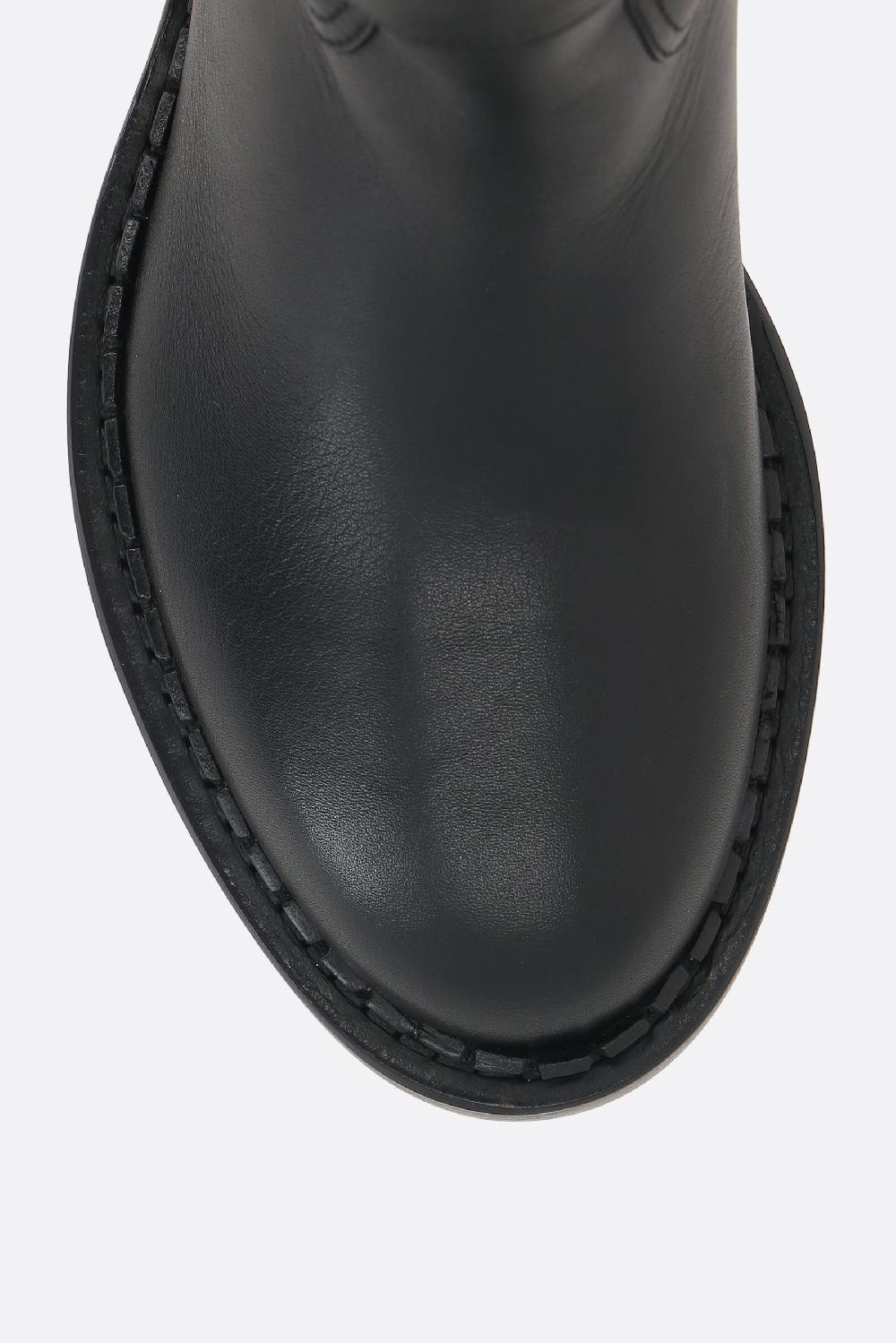 SANTONI X 10 CORSO COMO Stivale In Pelle Liscia