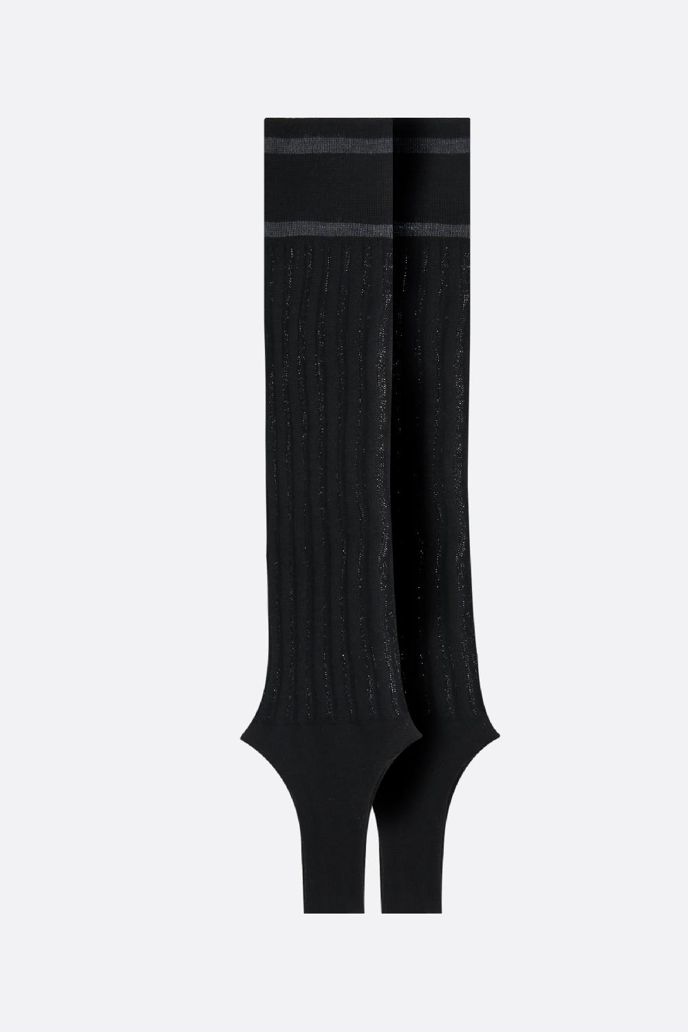 DURAZZI MILANO scaldamuscoli con staffa in cotone a costine