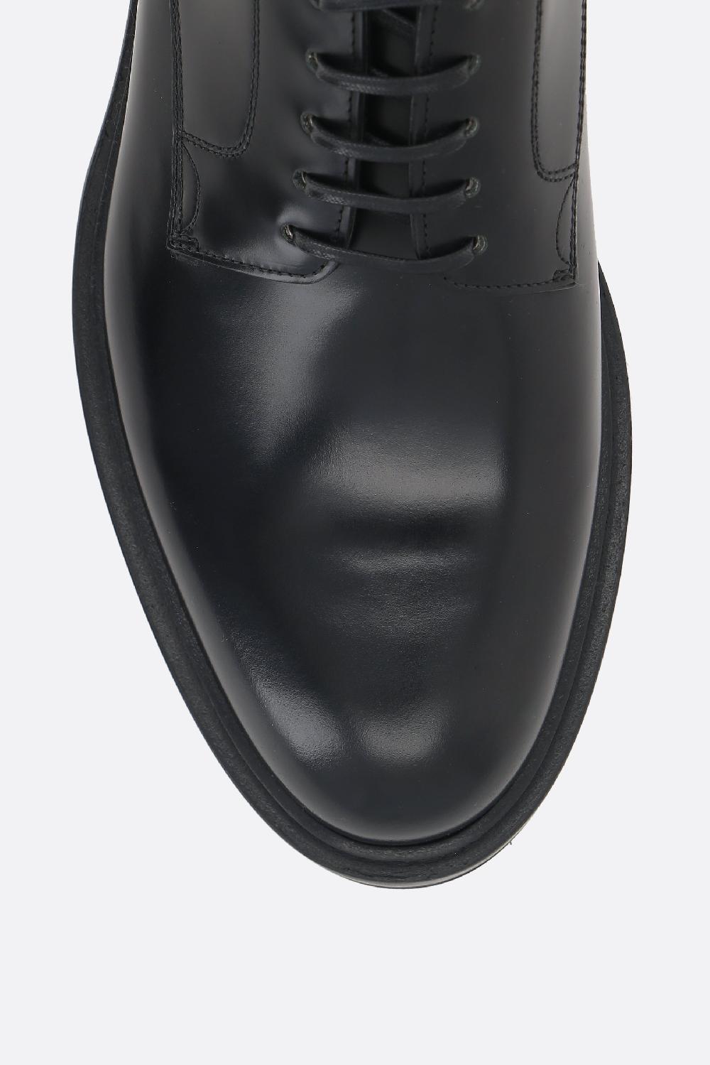 DOLCE & GABBANA Scarpa Derby Altavilla In Pelle Spazzolata