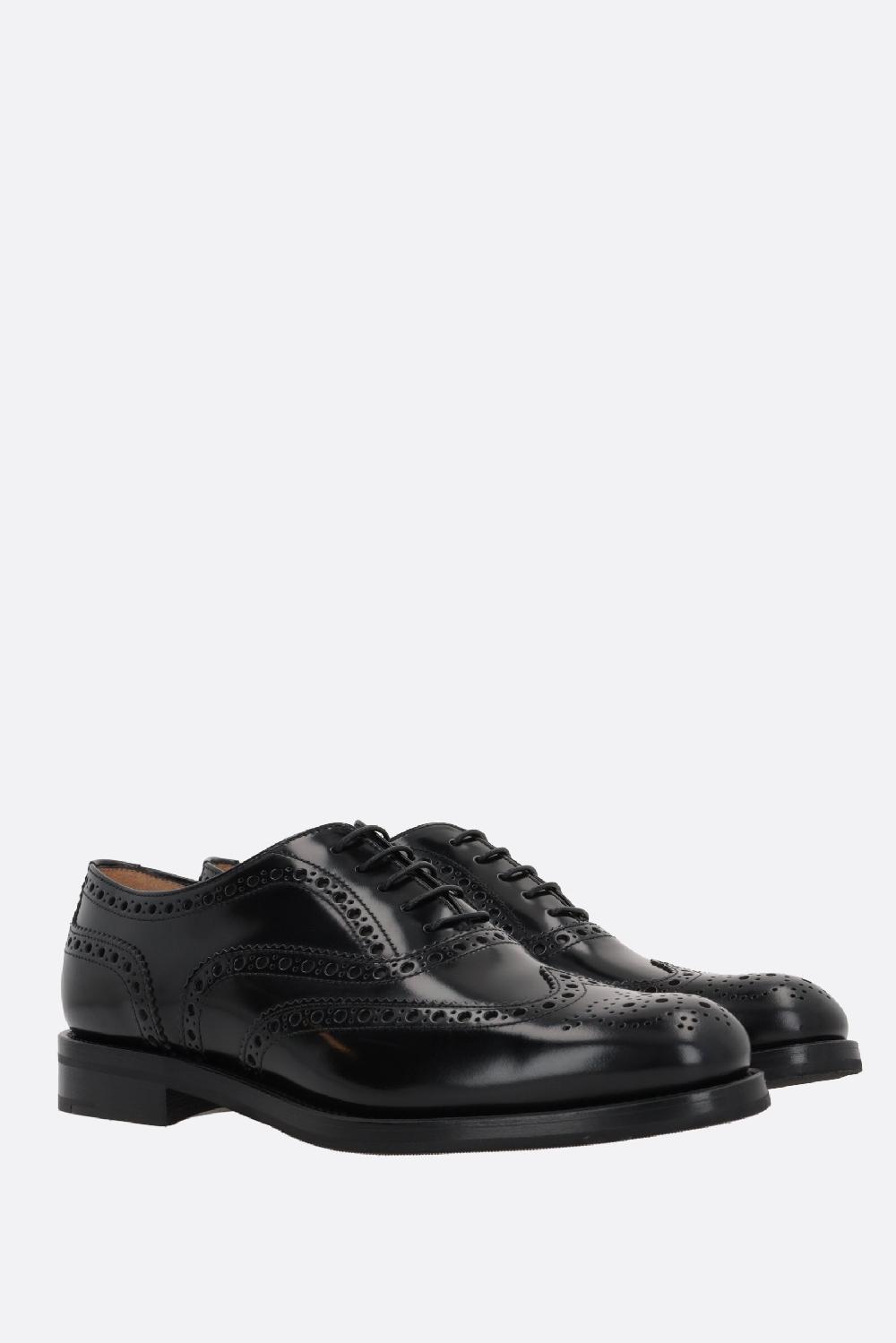 CHURCH'S Scarpa Oxford Burwood WG In Pelle Spazzolata