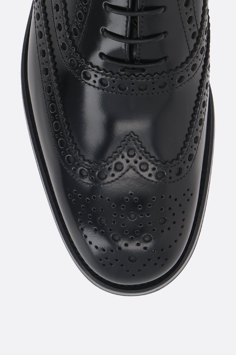 CHURCH'S Scarpa Oxford Burwood WG In Pelle Spazzolata