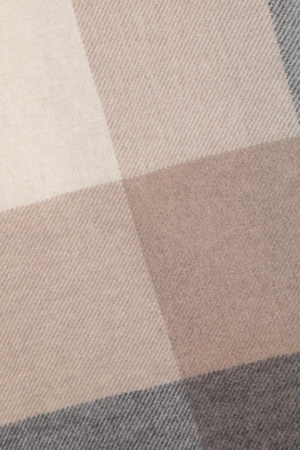 BRUNELLO CUCINELLI Sciarpa In Lana E Cashmere A Quadri