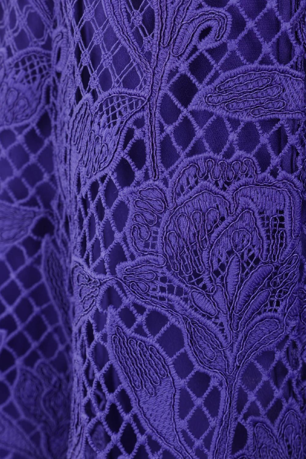 SELF PORTRAIT Abito Midi In Pizzo Floreale