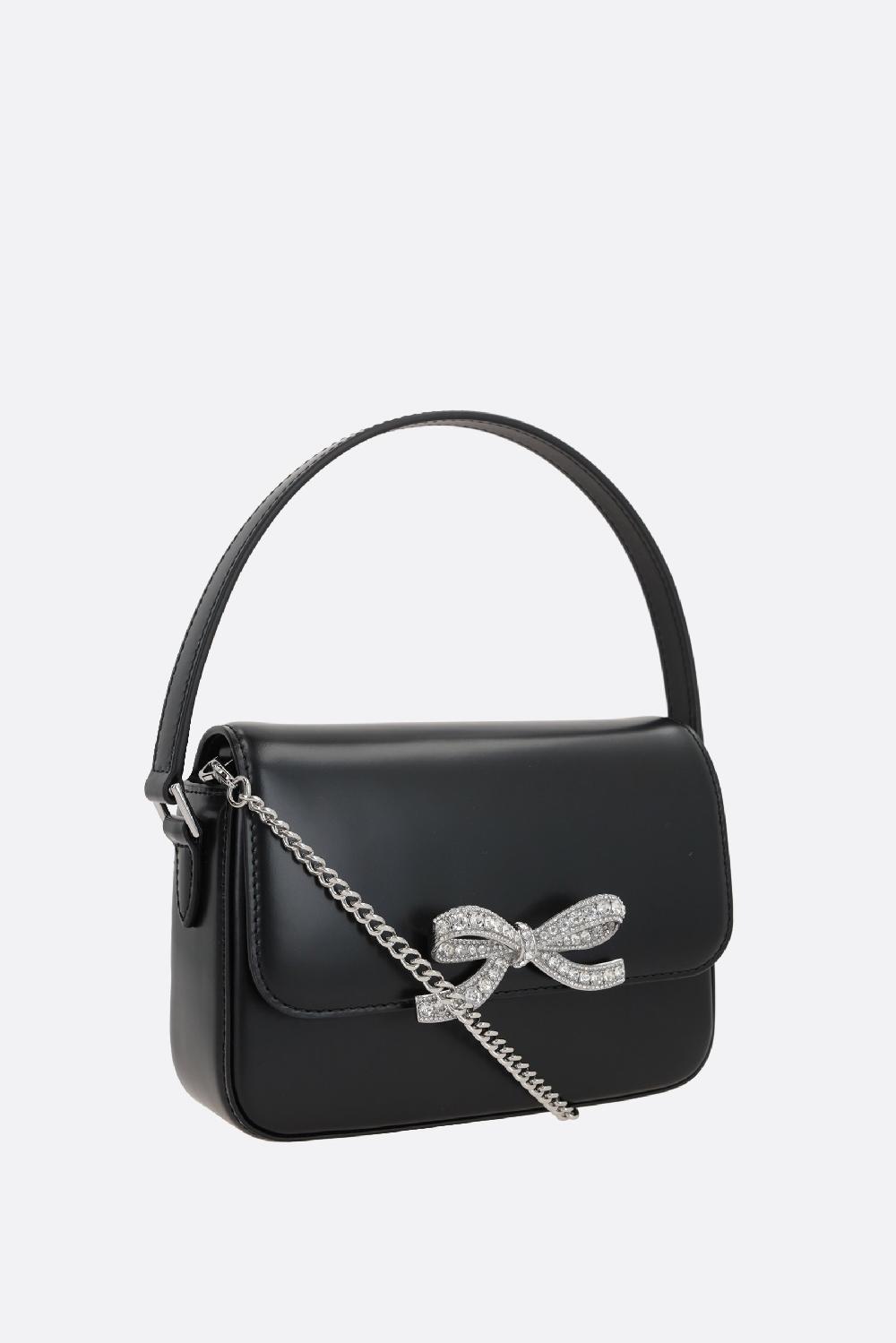 SELF PORTRAIT Borsa A Mano Micro In Pelle Liscia