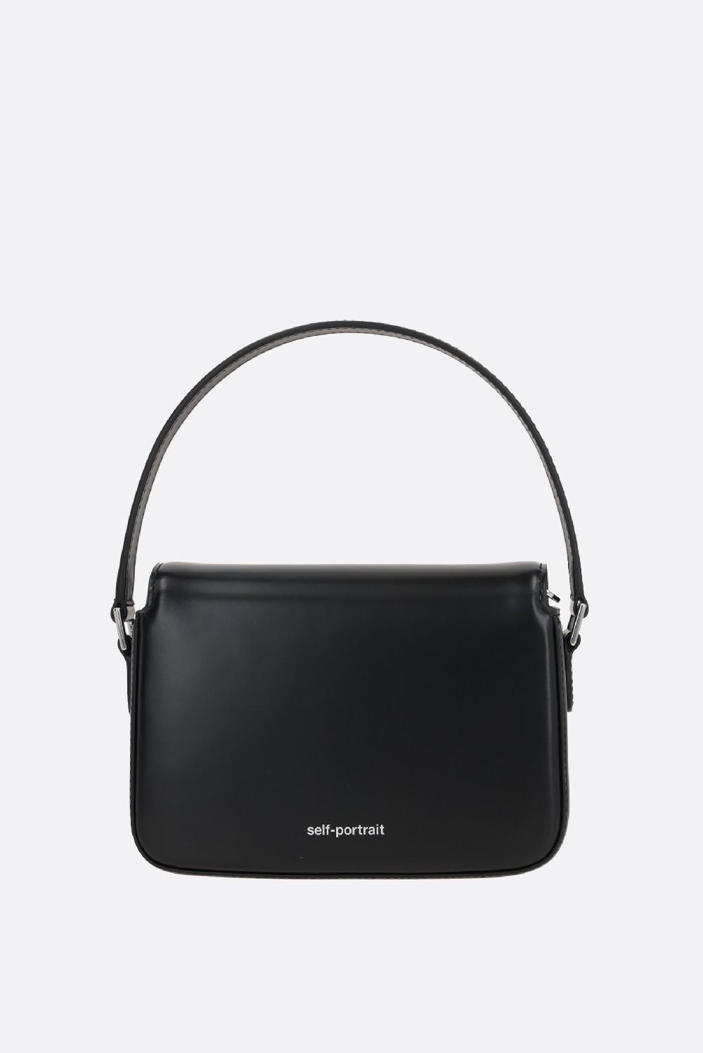 SELF PORTRAIT Borsa A Mano Micro In Pelle Liscia