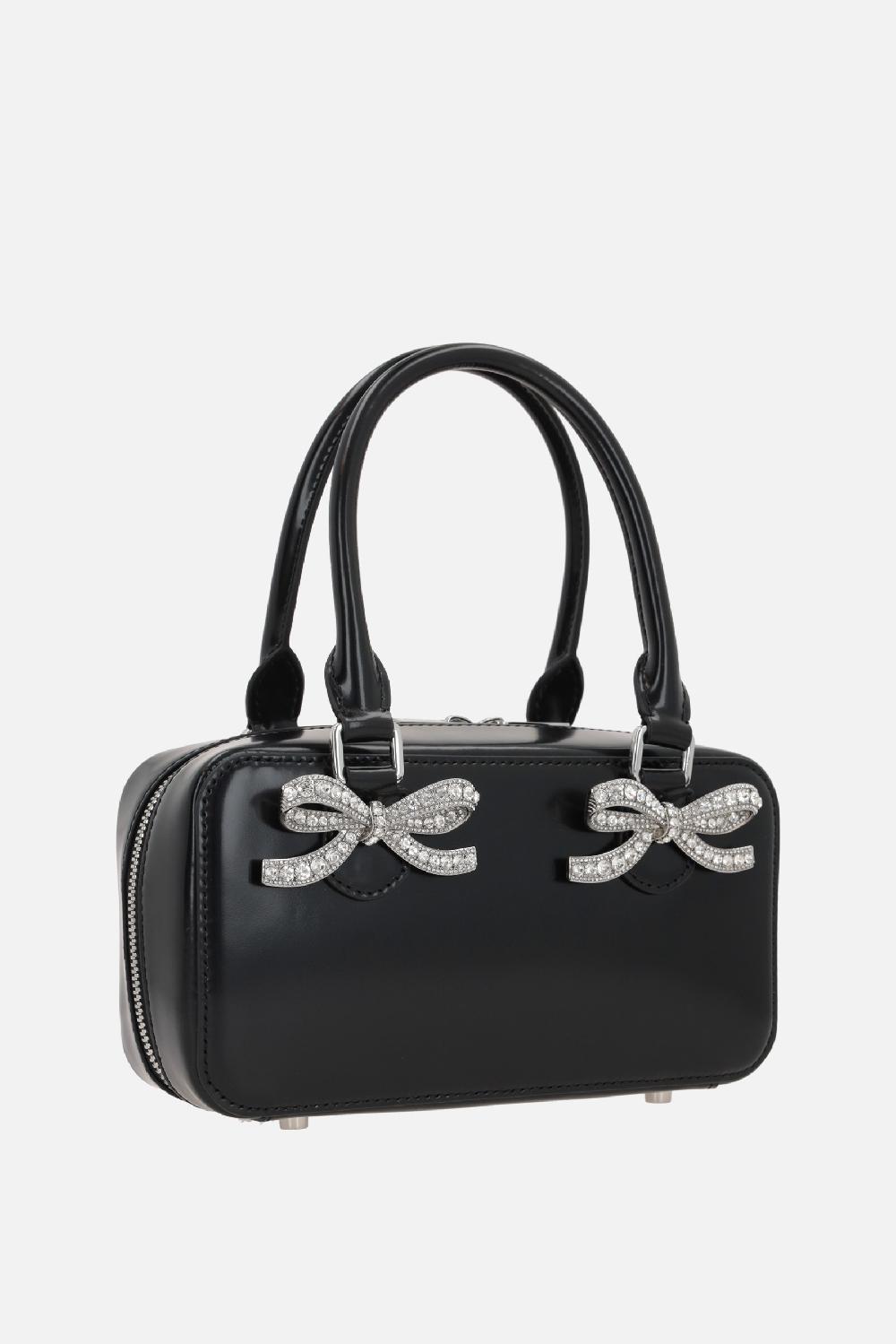 SELF PORTRAIT Borsa Tote Mini In Pelle Lucida