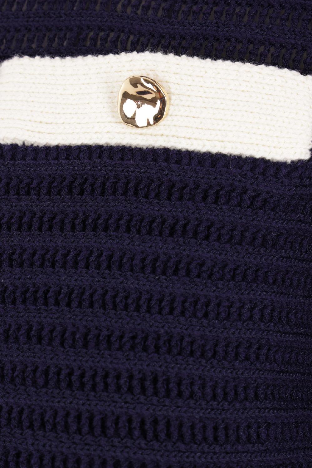 SELF PORTRAIT Cardigan In Crochet