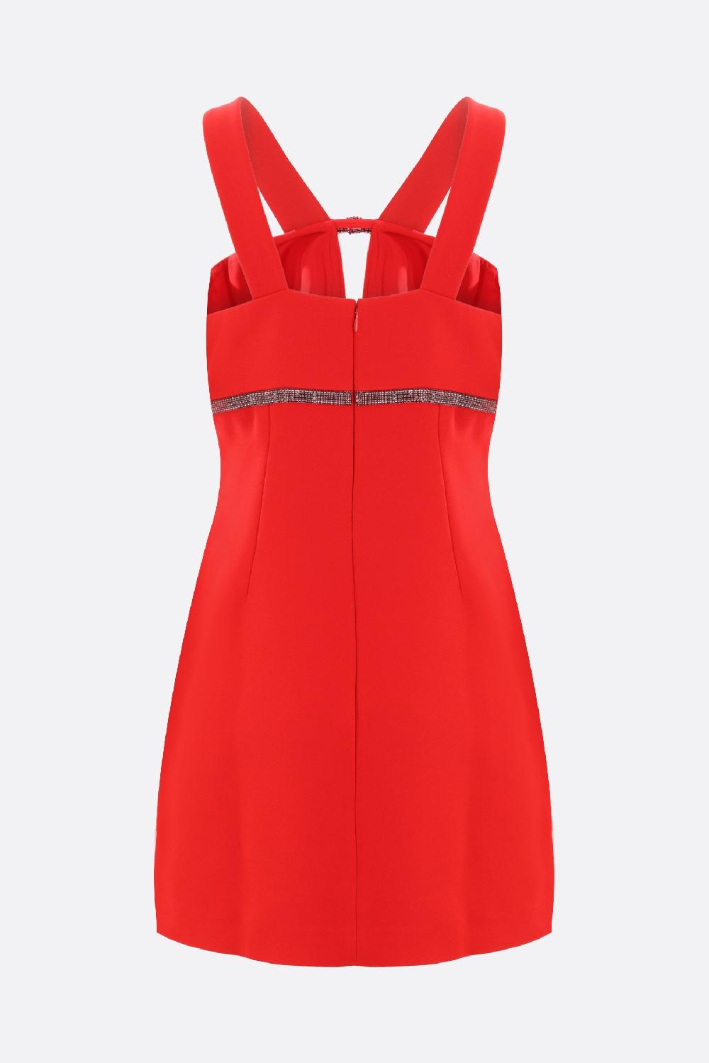 SELF PORTRAIT Miniabito In Crepe Con Cristalli