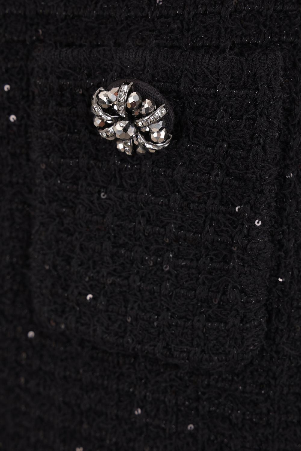 SELF PORTRAIT Minigonna In Maglia Texturizzata