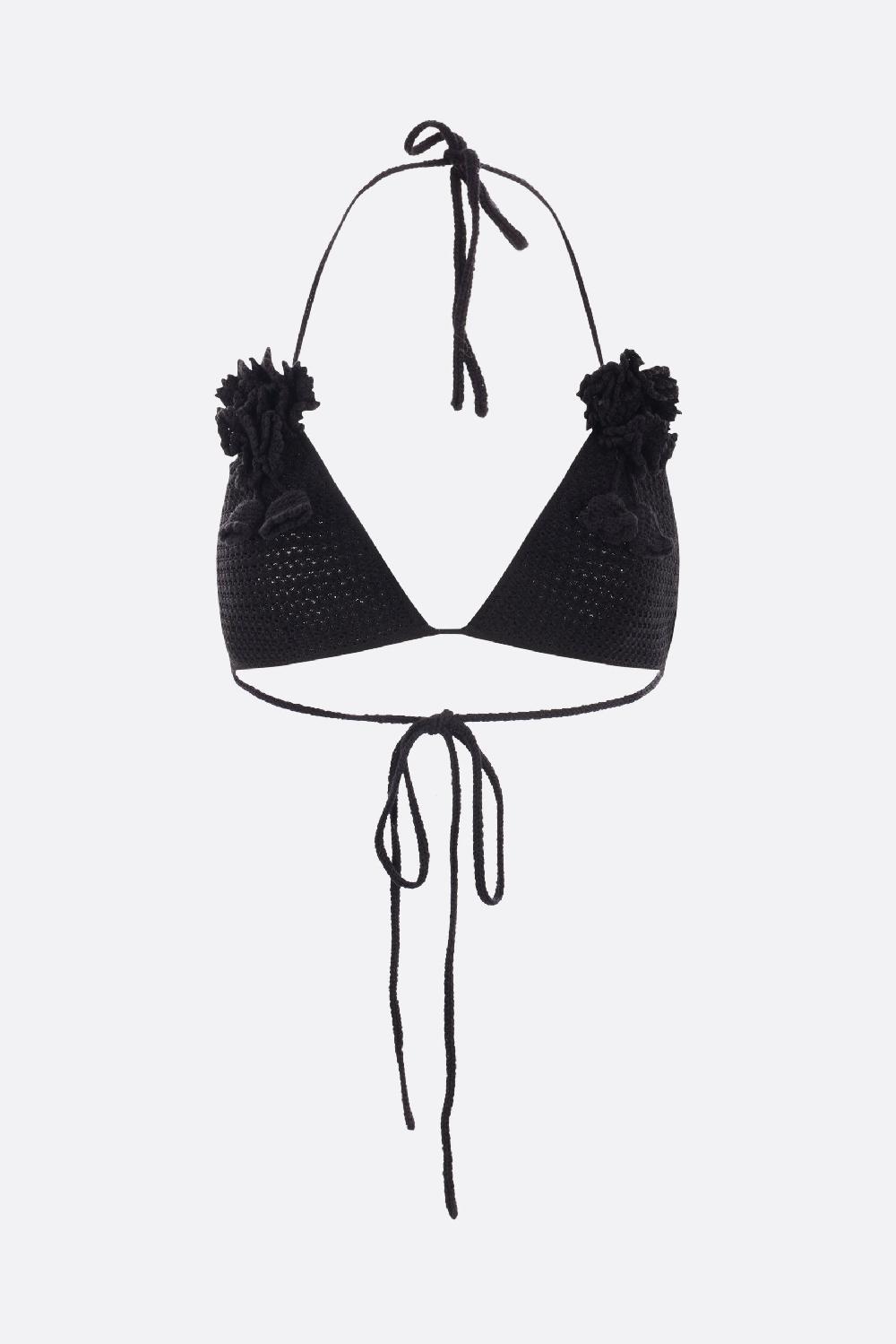 SELF PORTRAIT top bikini in crochet