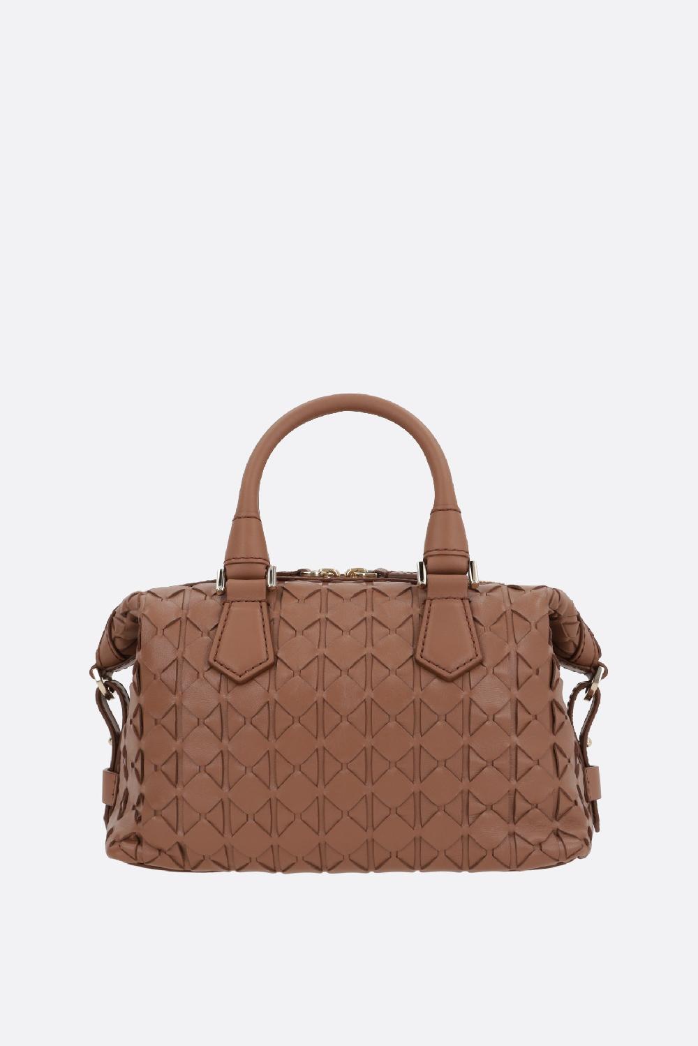 SERAPIAN Borsa Tote Ani Mini In Nappa Mosaico