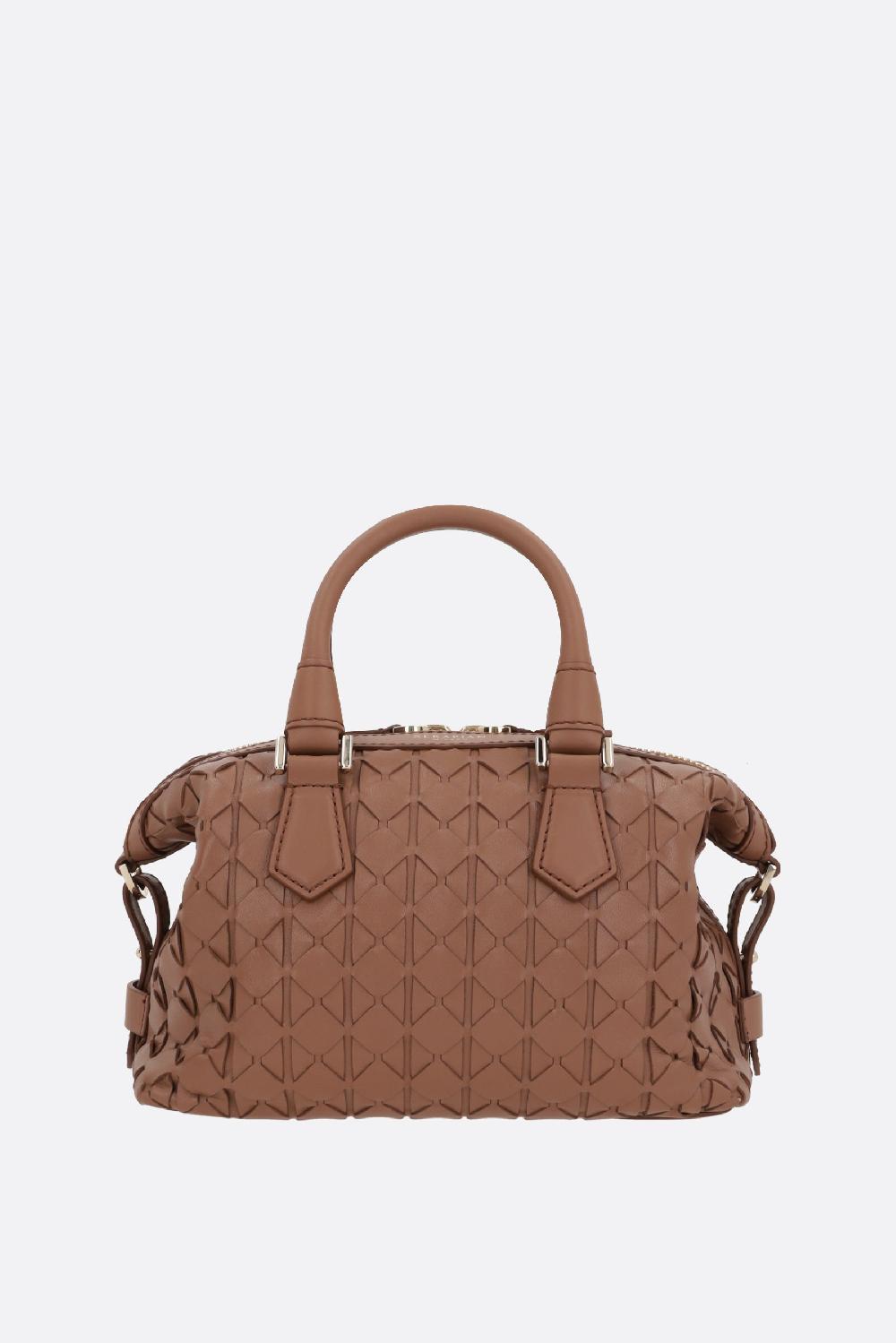 SERAPIAN borsa tote Ani mini in nappa Mosaico