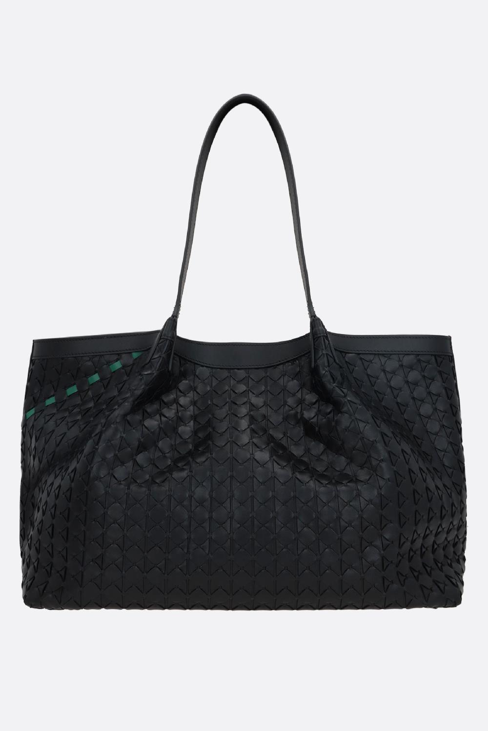 SERAPIAN Borsa Tote Secret Small In Nappa Mosaico