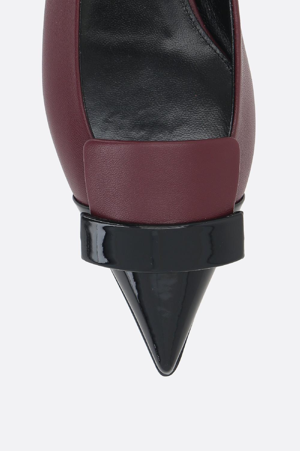 SERGIO ROSSI Ballerina Sr1 In Nappa E Vernice