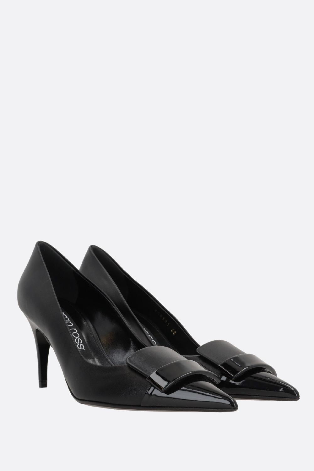 SERGIO ROSSI Décolleté Sr1 In Nappa E Vernice