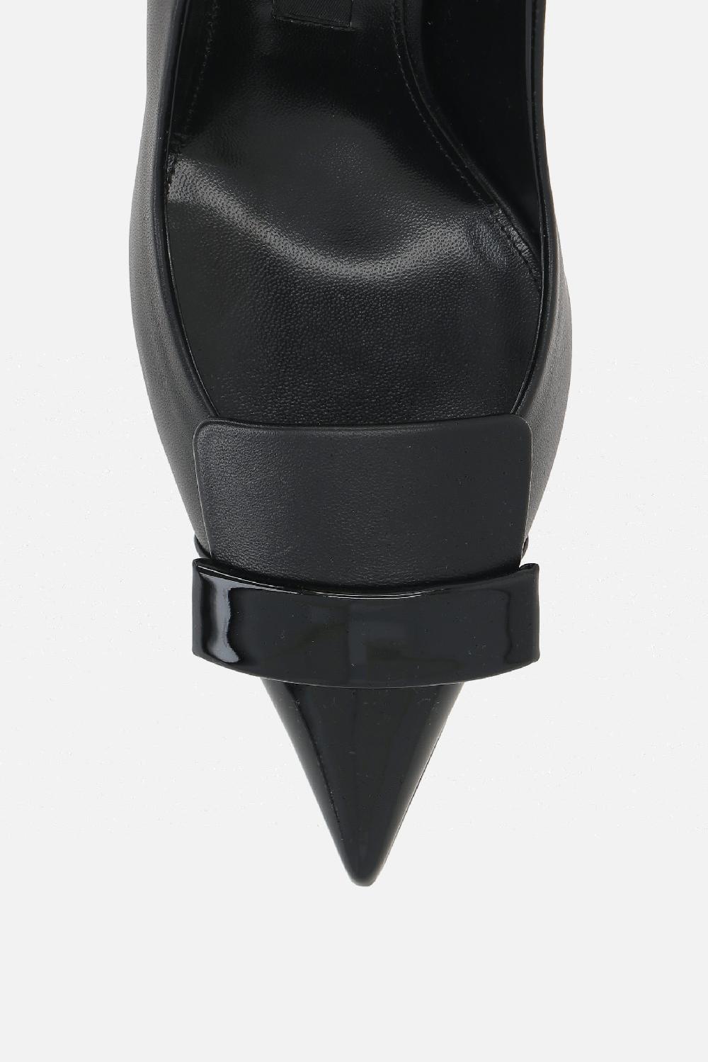 SERGIO ROSSI Décolleté Sr1 In Nappa E Vernice