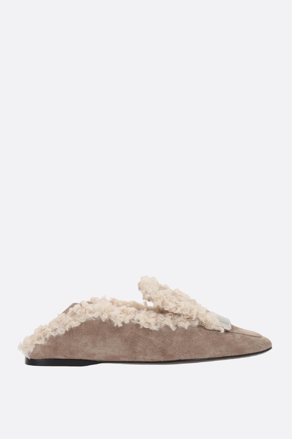 SERGIO ROSSI Slipper Sr 1 In Suede