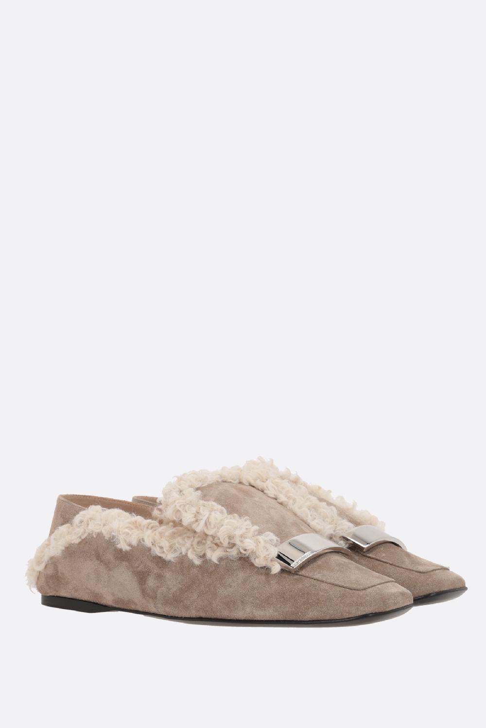 SERGIO ROSSI Slipper Sr 1 In Suede