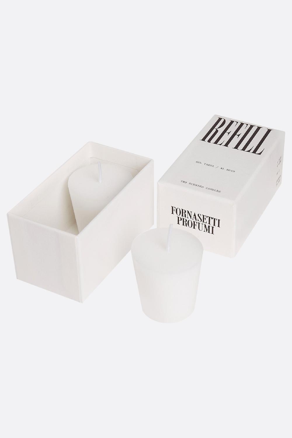 FORNASETTI Set Di Due Refill Candela Profumata Al Buio E Sul Tardi