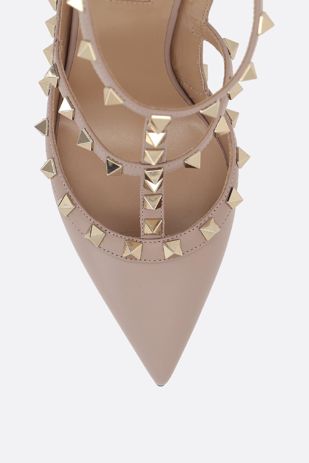VALENTINO GARAVANI Slingback Rockstud In Pelle Liscia