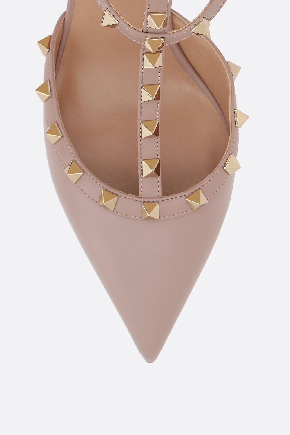 VALENTINO GARAVANI Slingback Rockstud In Pelle Liscia