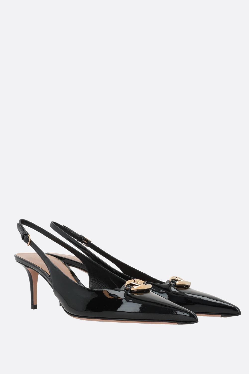 VALENTINO GARAVANI Slingback VLogo The Bold Edition In Vernice