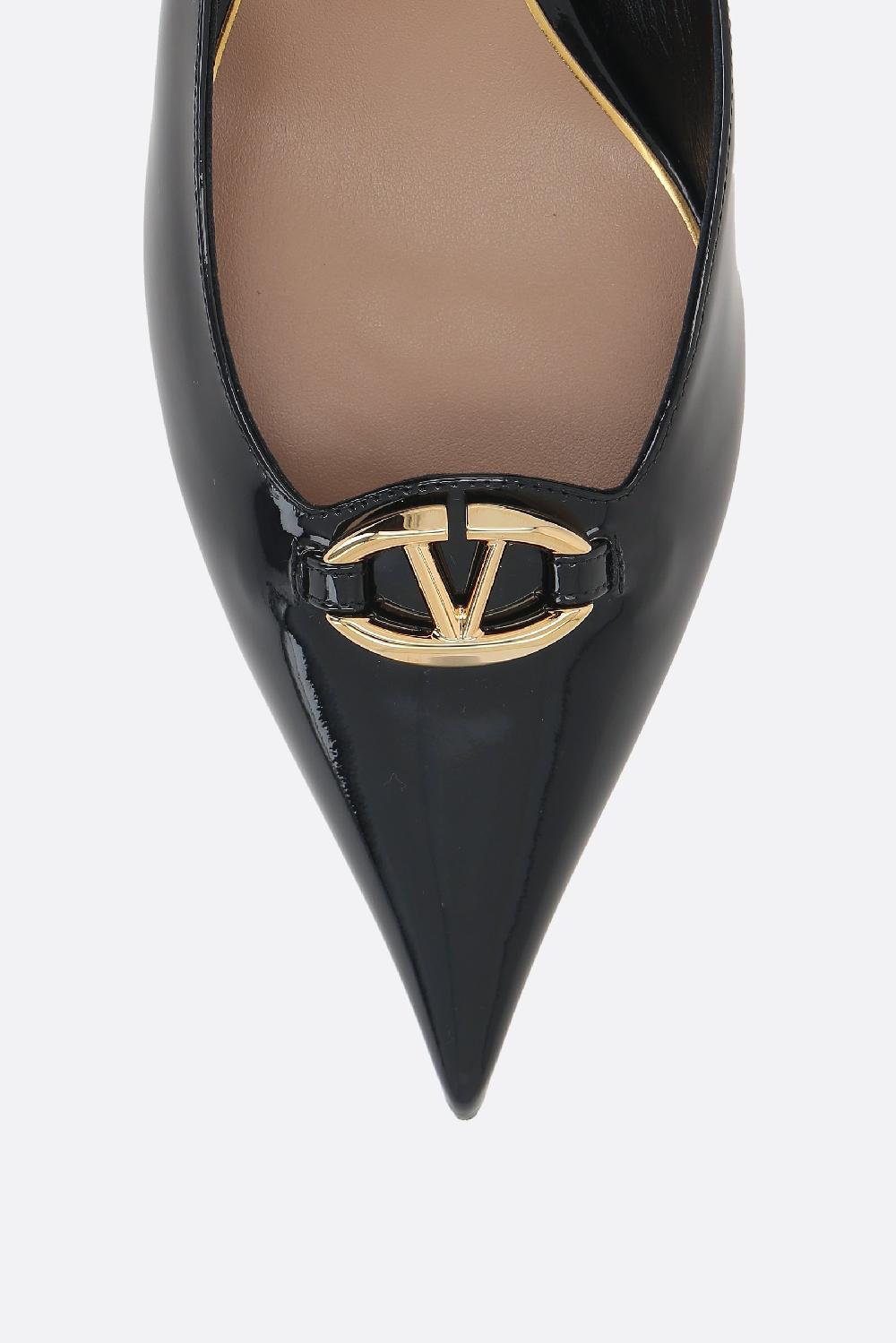 VALENTINO GARAVANI Slingback VLogo The Bold Edition In Vernice