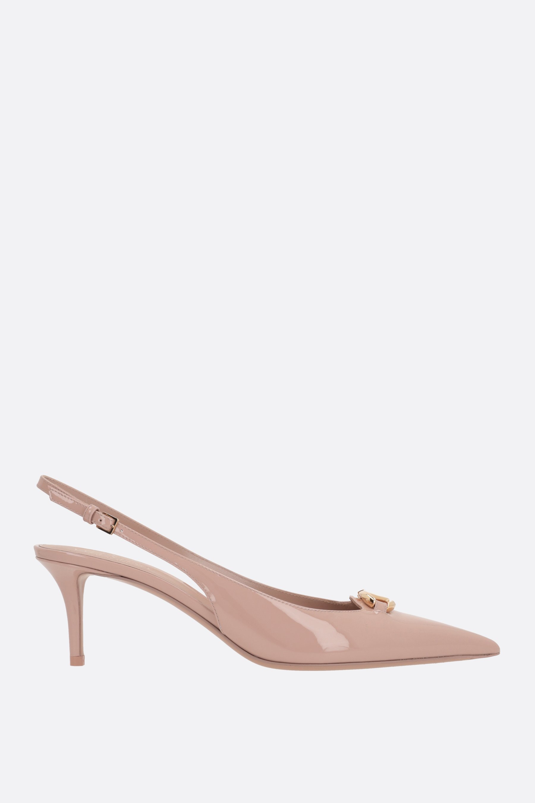 VALENTINO GARAVANI slingback VLogo The Bold Edition in vernice